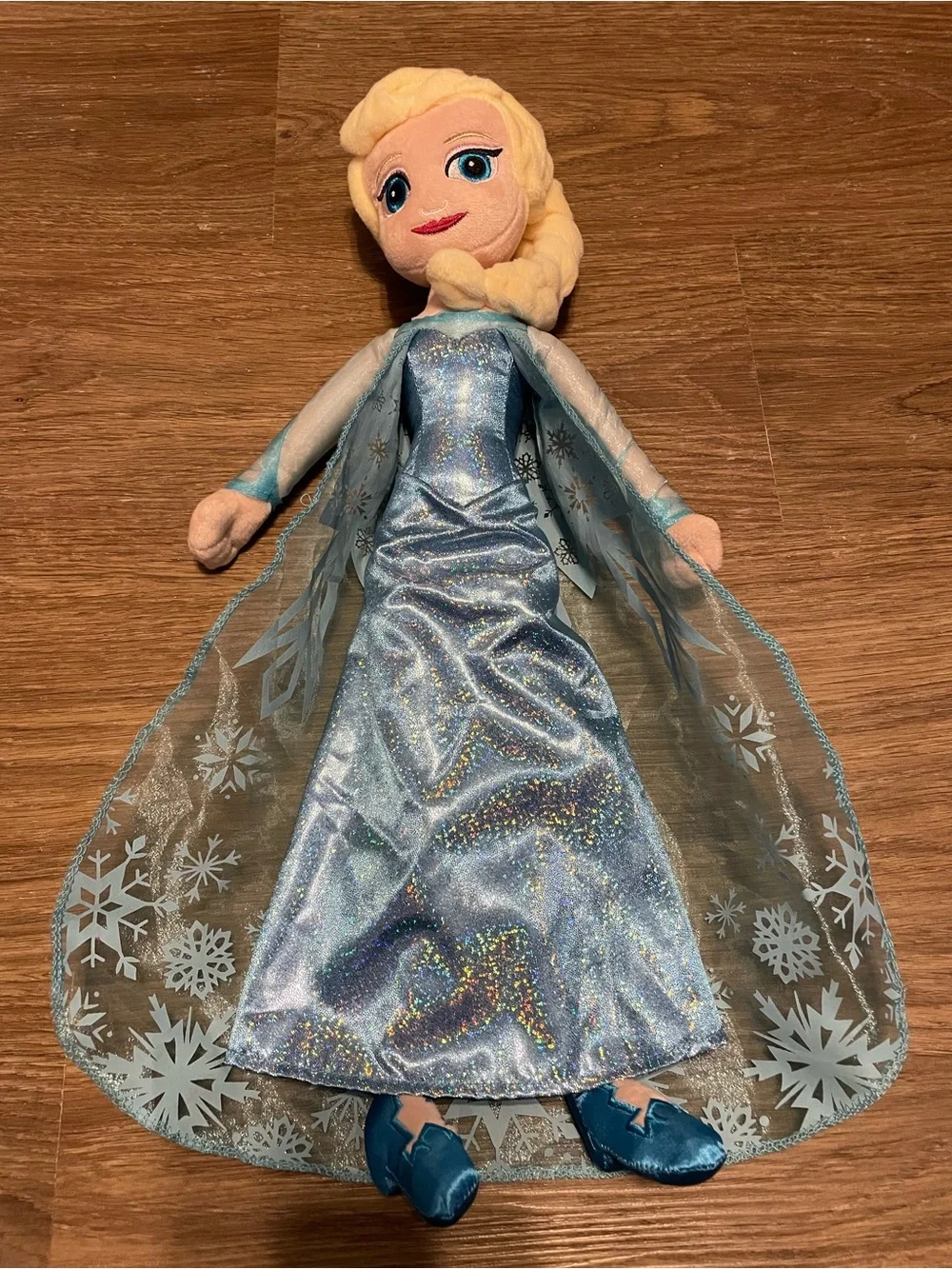 Disney Store Frozen Queen Elsa Princess Plush Doll